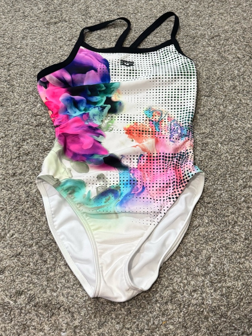 Arena Women's Airbrush Challenge Back One Piece Swimsuit